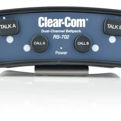 Clear-Com RS702 2-Channel Analog Intercom Belt Pack image 2