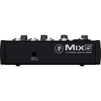 Mackie Mix5 5 Channel Compact Mixer image 2