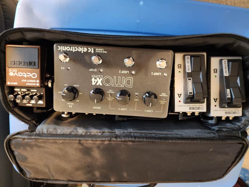 Pedaltrain Nano - Soft carrying case aluminum board filled with pedals image 1