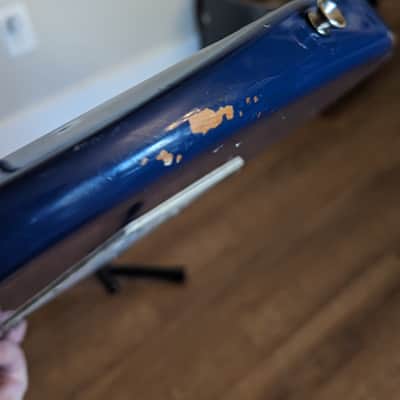 Fender Squier 20th Anniversary Stratocaster HSS, Blue image 12