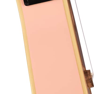 Fender Fullerton Jazzmaster Uke, Walnut Fingerboard, Tortoiseshell Pickguard - Shell Pink image 6