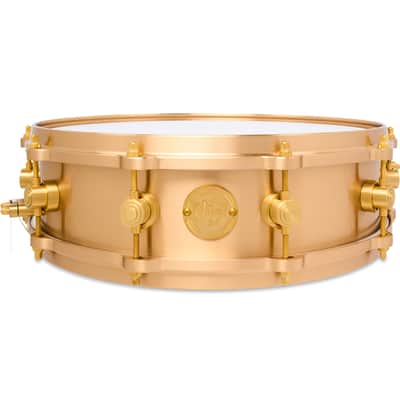 Drum Workshop True-Cast Bell Bronze 4x14” Snare Drum image 1