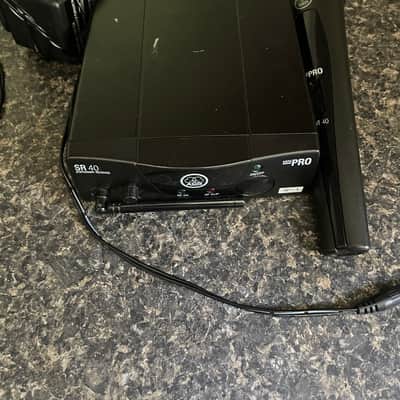 AKG WMS40 Mini Single Vocal Set Wireless Microphone System - Band C 2010s - Black image 1
