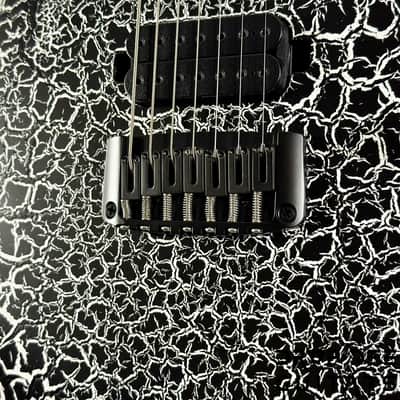 Schecter USA Custom Shop John Browne Signature Zenith 7 Baritone 7-String Electric Guitar w/ Case - Fracture White image 7