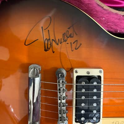 Gibson Les Paul Classic 1990 - 2008 - Honey Burst autographed by Ted nugent image 5