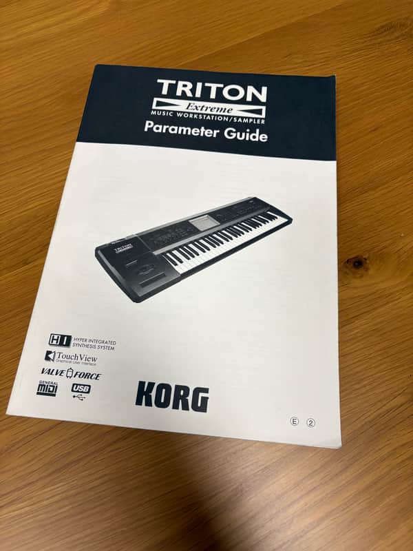 Korg Triton Extreme 88 key weighted keyboard workstation | Reverb