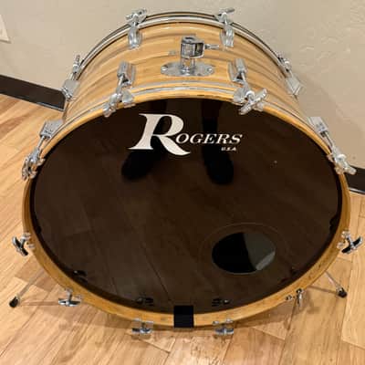 Rogers Fullerton Butcher Block 14x24" Bass Drum (Rm4) image 2