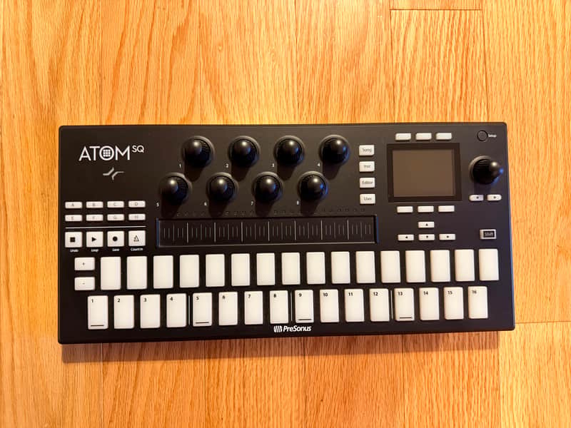 PreSonus Atom SQ MIDI Keyboard Controller 2020 - Black image 1