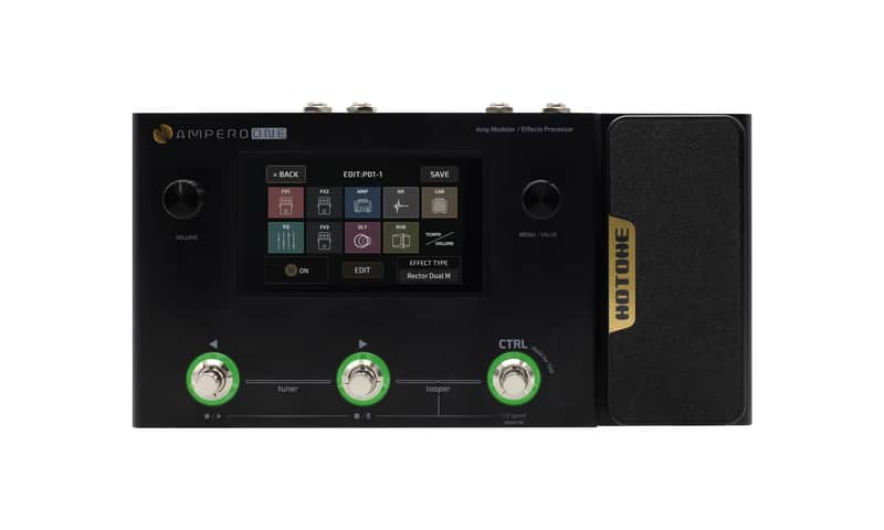 Hotone Ampero ONE MP-80 Amp Modeler/ Effects Processor. image 1