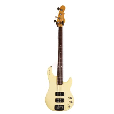1991 G&L L-2000 Commemorative Leo Fender Signature Bass White image 3