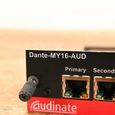 Audinate Dante-MY16-AUD 16-Channel Dante Network I/O Card CG01L6C image 4