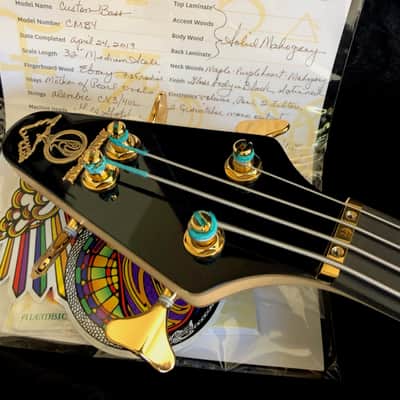 2019  Alembic Custom Signature CSMB Spoiler 4 string Bass image 13