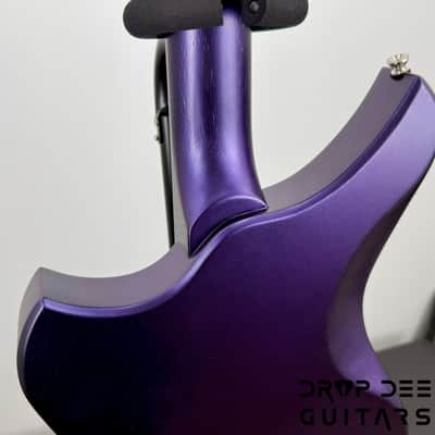Dunable USA Custom Shop Cryptid Yeti Electric Guitar w/ Case - Purple Reign image 13