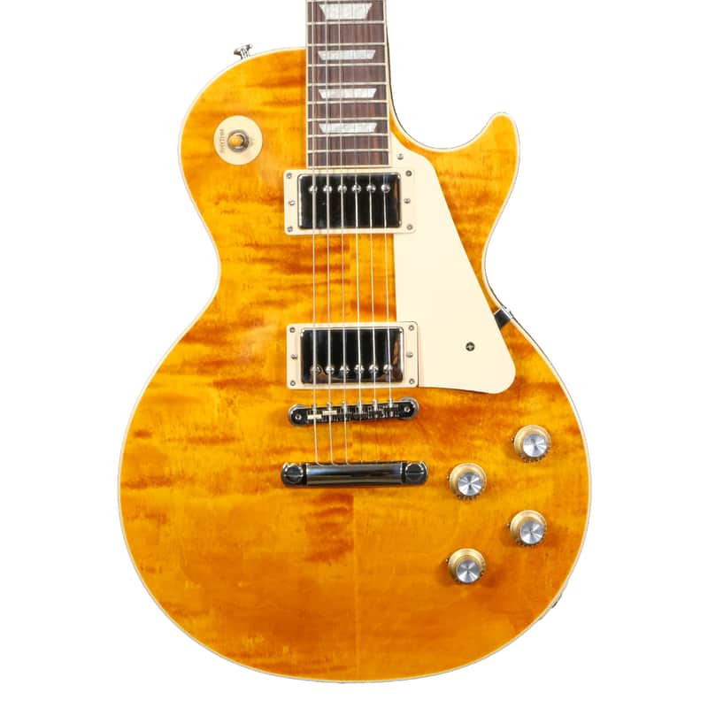 Gibson Les Paul Standard 60s Figured Top - Honey Amber image 1