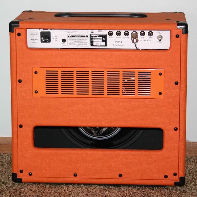Orange TH30C 30-Watt 1x12 Twin Channel Guitar Combo Amp, Orange