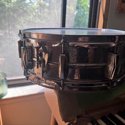 Ludwig No. 400 Supraphonic 5x14" 8-Lug Aluminum Snare Drum with Keystone Badge 1963 - 1969 - Chrome image 2