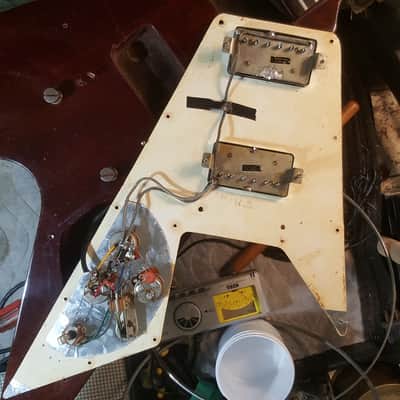Gibson Medallion Flying V 1971 Cherry image 18