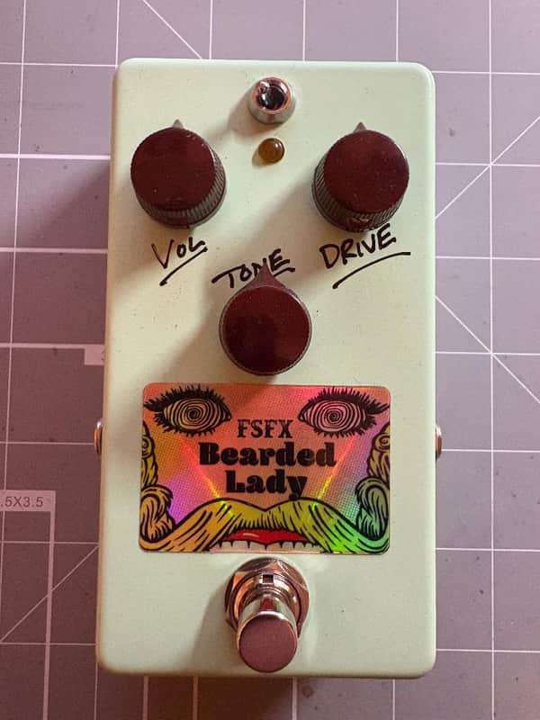 Freakshow Effects Bearded Lady 2022 OCD Overdrive clone with mods! image 1