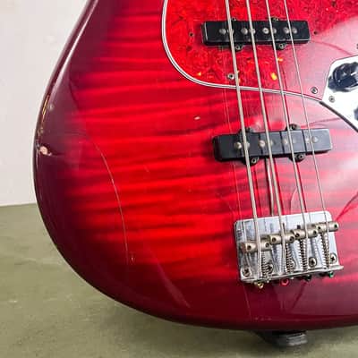 Fender Jazz Bass Foto Flame Finish MIJ 1994-95 image 6