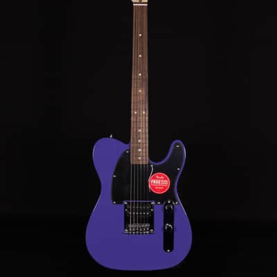 Squier Sonic Esquire H, Laurel FB, Ultraviolet image 5