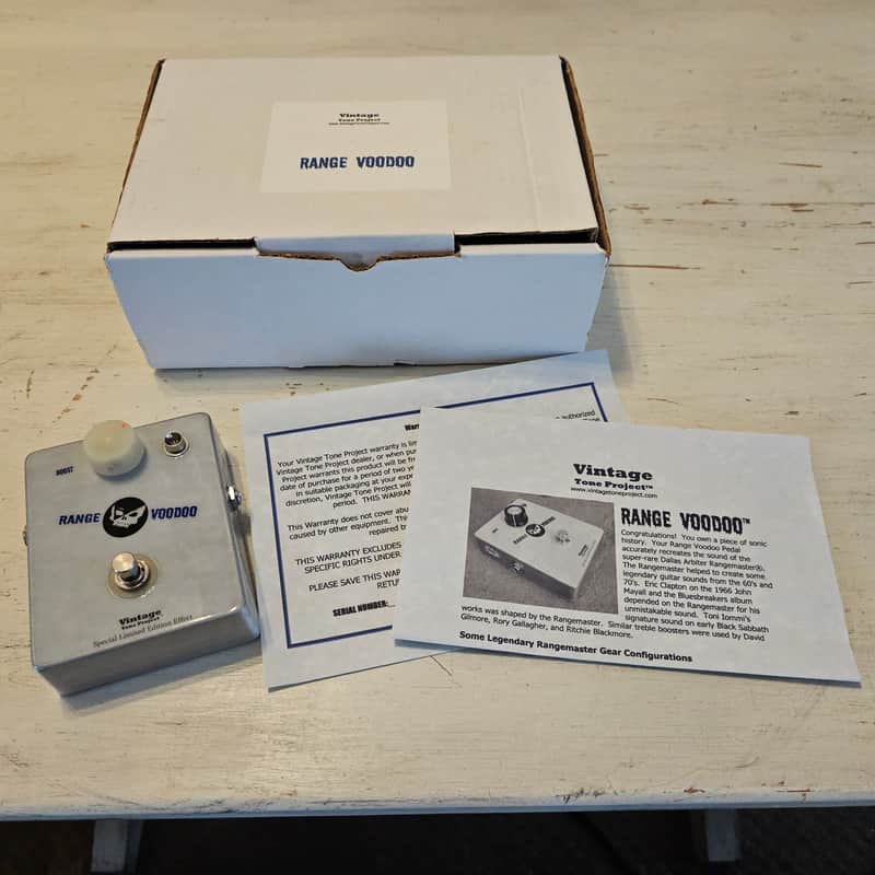 Vintage Tone Project Range Voodoo Treble Booster image 1