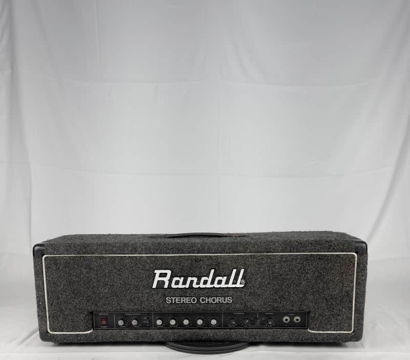 Randall RC235DS Stereo Chorus 60 Watt Electric Guitar Amplifier Head 1990’s - Grey Carpeted image 1