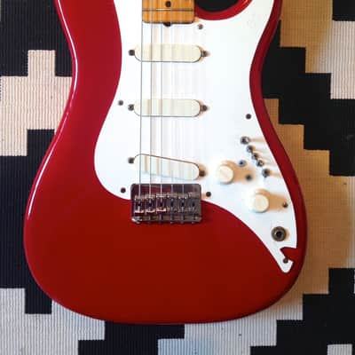 Fender Bullet S-3 1982 Fiesta Red - Rare USA-Made Model image 2