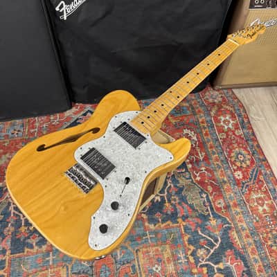 Fender 1972 Thinline Telecaster Reissue *6.5 lbs* Model TN72 Natural - 2013 Fujigen image 3