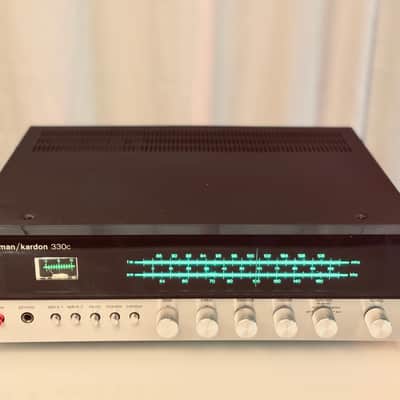 🎶✨ Harman Kardon 330c Vintage AM/FM Stereo Receiver — Serviced/Cleaned, LED, Twin Power, Fully Tested/Working image 3
