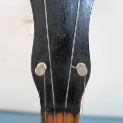 Vintage Antique 1930s Ukulele Uke Banjolele Banjo Mandolin Frying Pan Shaped Shaped Relic Slingerland Missing Bridge Project image 4