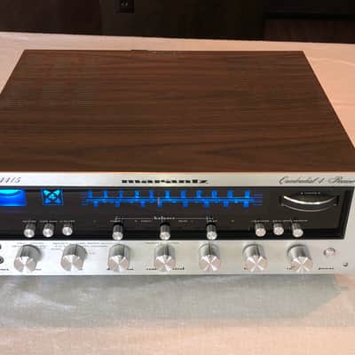 Stunning Rare 1973 Marantz 4415 Quadradial Receiver Silverface Quadraphonic Stereo Serviced & LED's image 3