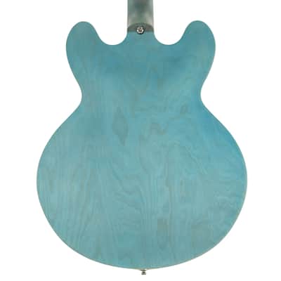 Epiphone Casino Worn Worn Blue Denim Pre-Owned image 7