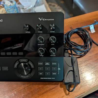 Roland TD-27 Electronic V-Drum Module 2020 - Black image 1