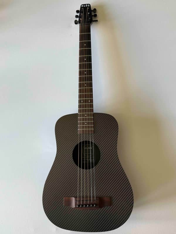 KLOS Hybrid Carbon Fiber Acoustic Travel Guitar 2019 - Blue