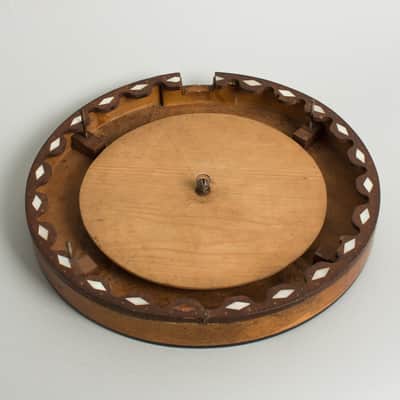 Plectrum Banjo, made by Lyon & Healy, c. 1925, black hard shell case. image 15