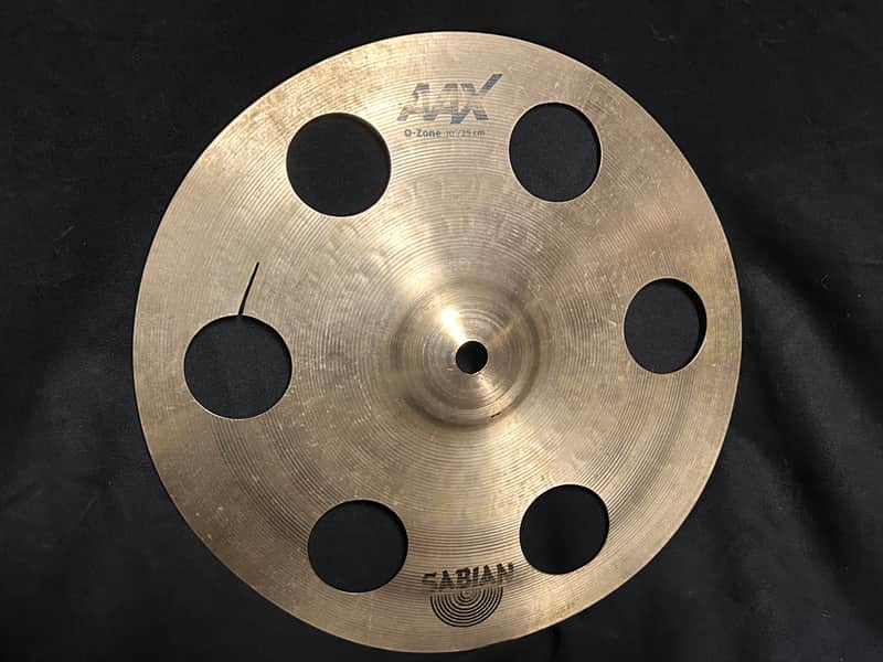 Sabian 10” AAX Ozone splash, cracked/repaired - Natural Bild 1