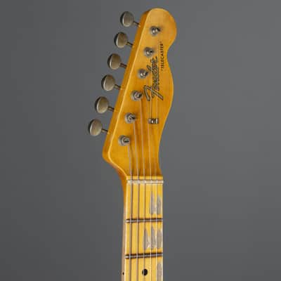 Fender Postmodern Telecaster Journeyman Faded Aged Candy Tangerine - Custom Electric Guitar image 4