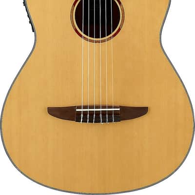 Yamaha NCX1 Acoustic-Electric Classical Guitar, Solid Spruce Top image 2