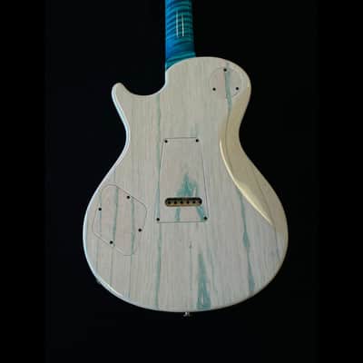 New Private Stock PRS Paul Reed Smith McCarty 594 Singlecut w/ Tremolo Turquoise One Piece Maple image 11