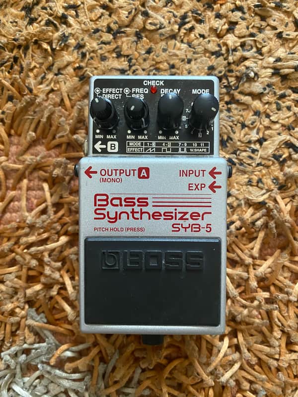 Boss SYB-5 Bass Synthesizer 2004 - Present - Silver image 1