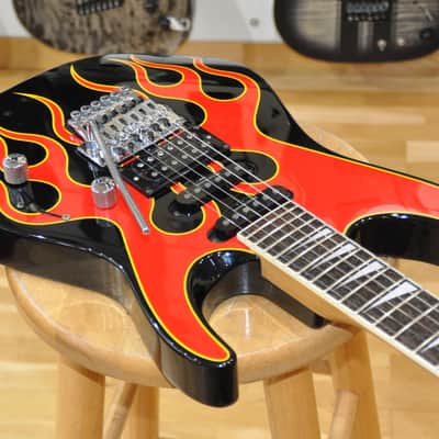 JACKSON Dinky DK2 Hot Rod Flames / 1999 Made In Japan / 9717956 image 5
