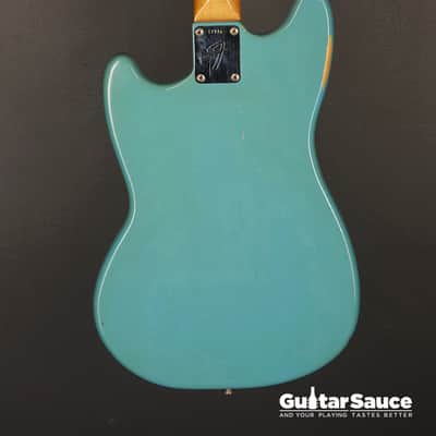 Fender Mustang 1966 Original Vintage - Daphne Blue (Cod.1438VG) image 11