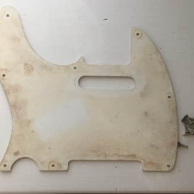 Vintage 1970s Fender American White Pickguard Tele Natural Fullerton Era Relic Original 1970s image 19