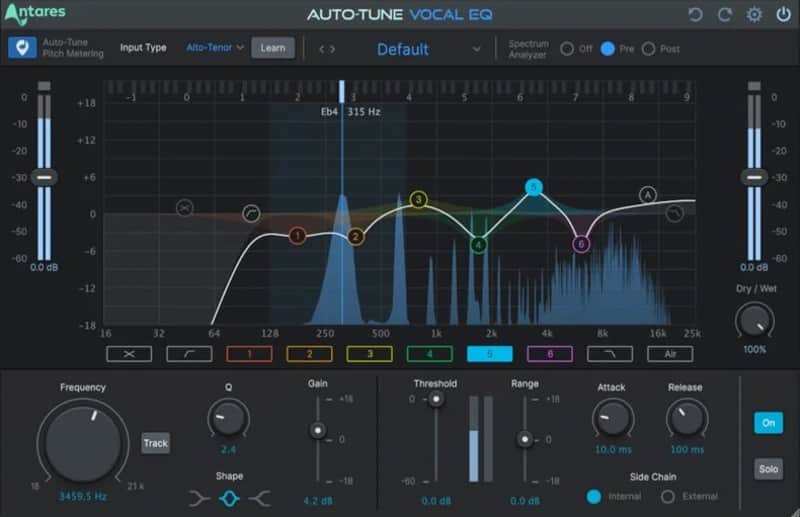 Auto-Tune Vocal EQ  (Download)<br>Auto-Tune Vocal EQ is the only dynamic equalizer with patented Auto-Tune pitch tracking technology built in. image 1