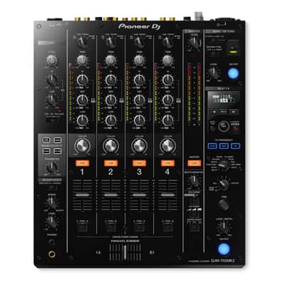 Pioneer DJ DJM-750MK2 4-Channel Mixer with Pro FX, Magvel Fader & DVS Support image 1