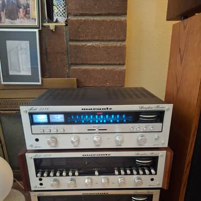 Rare Original Marantz 2238, Not B model, Recapped, New Lamps, WC-22 Wood Case, Only One on Reverb, $1699 Shipped! image 2