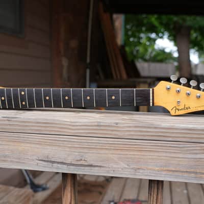 Insane 1963 Stratocaster Fender Neck Figured Maple Birdseye, Flame, Quilted image 2
