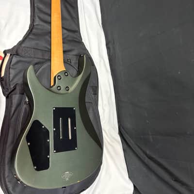 Yamaha RGX 420s? Mist Green Electric Guitar - tremolo - used - w/ Gig Bag image 7
