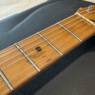 1997 Fender California Series Alder Sunburst Stratocaster with Fender Hard Case image 6