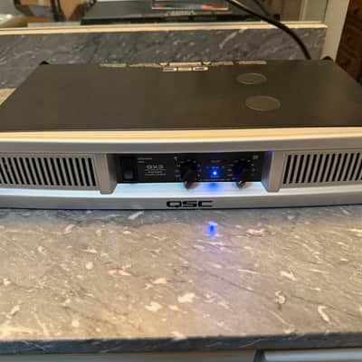 QSC GX3 2-Channel Power Amplifier 2010s - Silver image 1